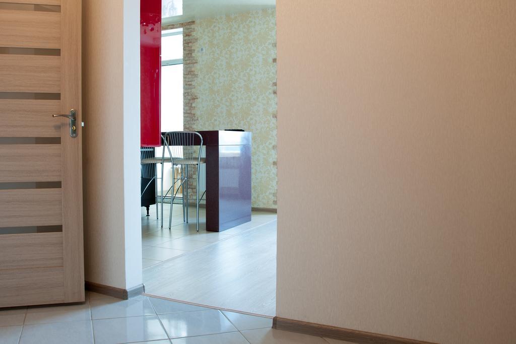 Apartment on Bogatyrskaya 6a Kiev Exteriör bild